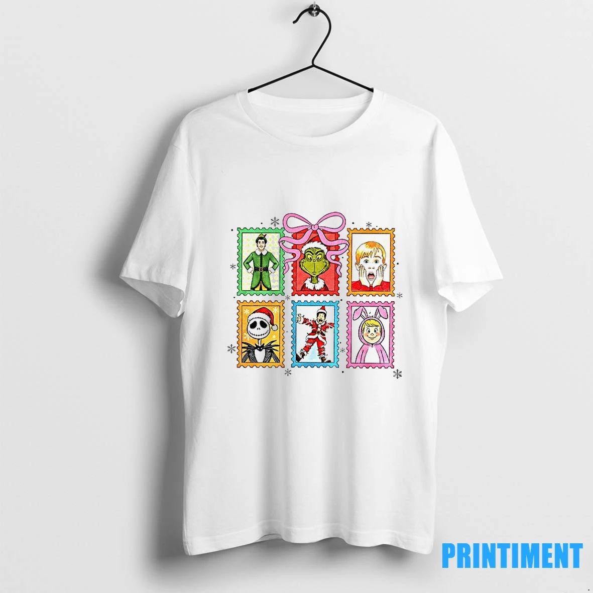 Grinch And Christmas Character Christmas Coquette 2025 Vintage Tshirts Sweater