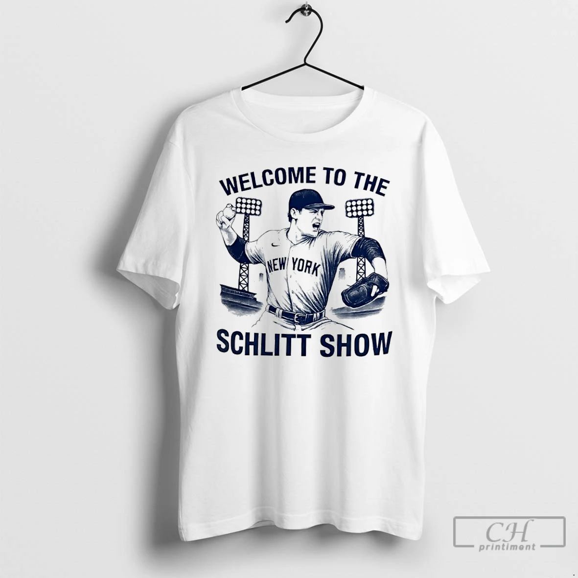 Premium New York Yankees Welcome To The Schlitt Show T Shirts