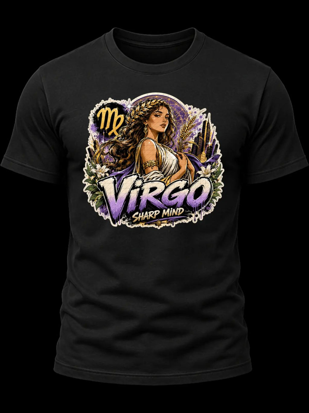 Virgo Sharp Mind Zodiac Shirt