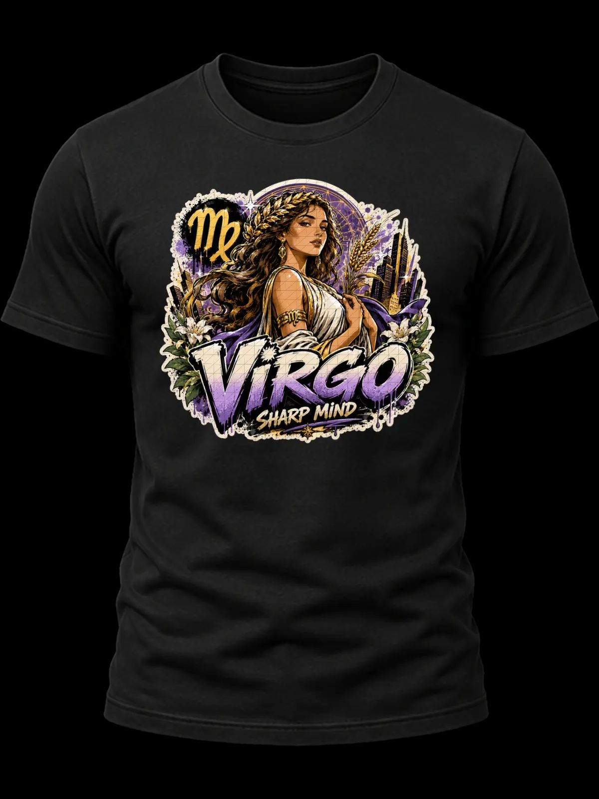 Virgo Sharp Mind Zodiac Shirt