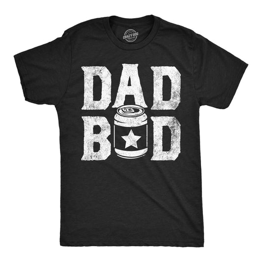 Mens Dad Bod Beer Funny T Shirts Sarcastic Drinking Graphic Tee for Men