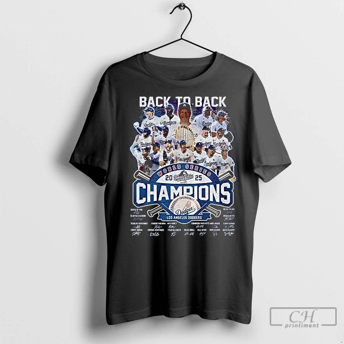 Classic All Team Back To Back World Series 2025 Champions Los Angeles Dodgers Mlb Signatures