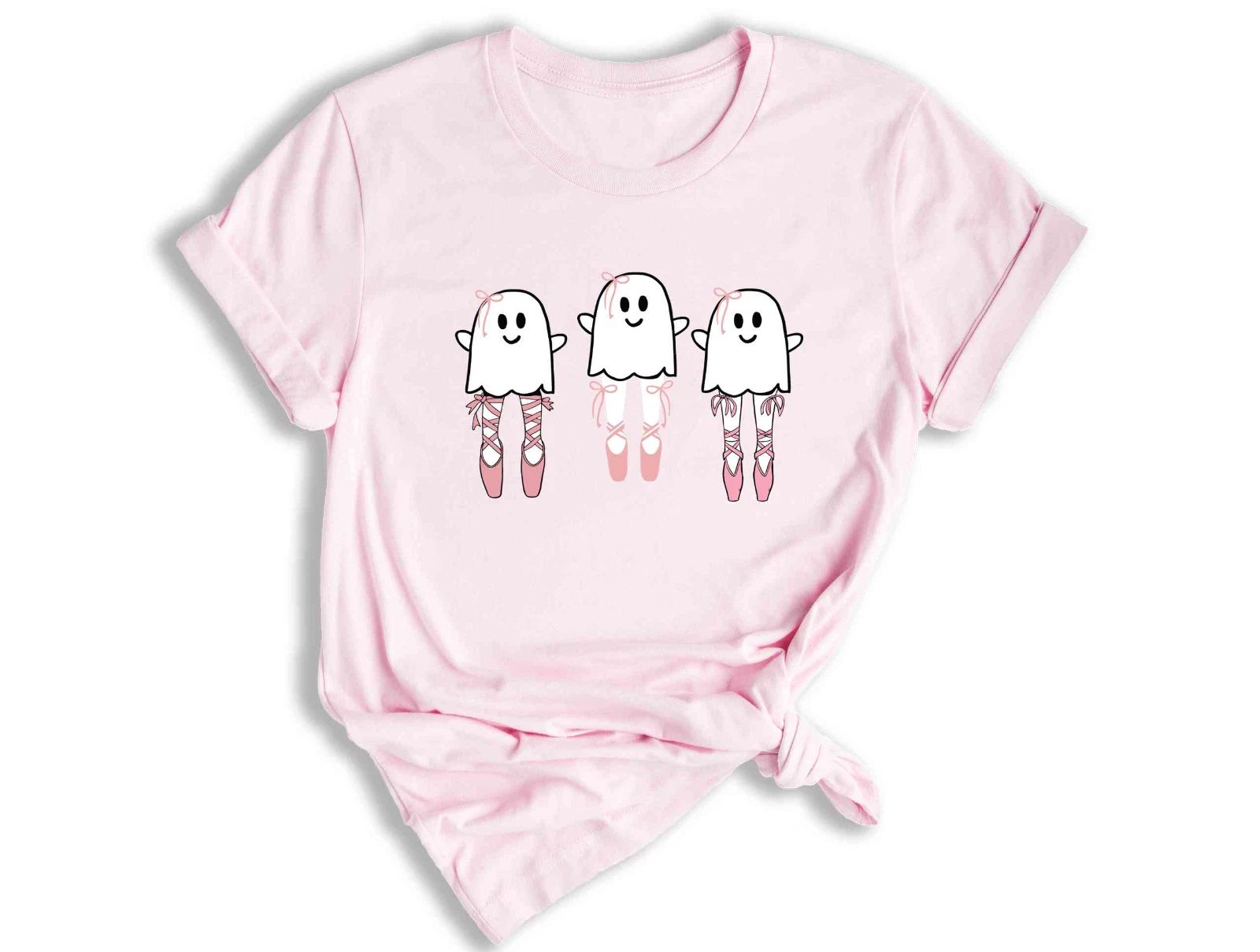 Ballet Ghost Shirt,Ballet Dancer Halloween Shirt