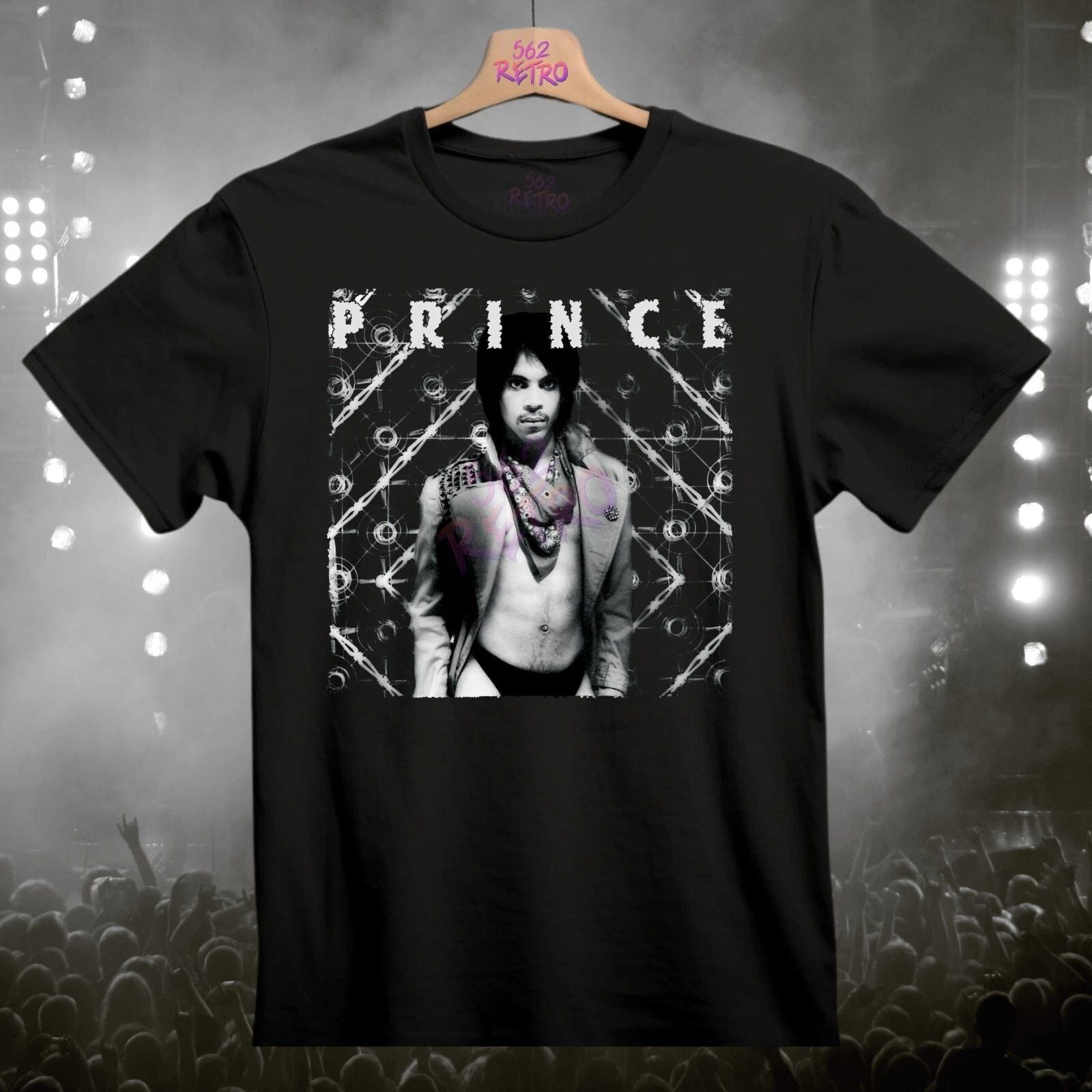 Prince Black Band T-Shirt S-3XL