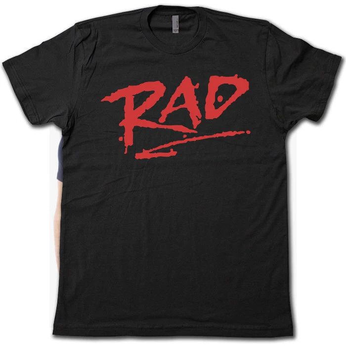 “RAD” 80's classic BMX Movie T-Shirt • RETRO COOL Cru Jones Biker Graphic Tee!