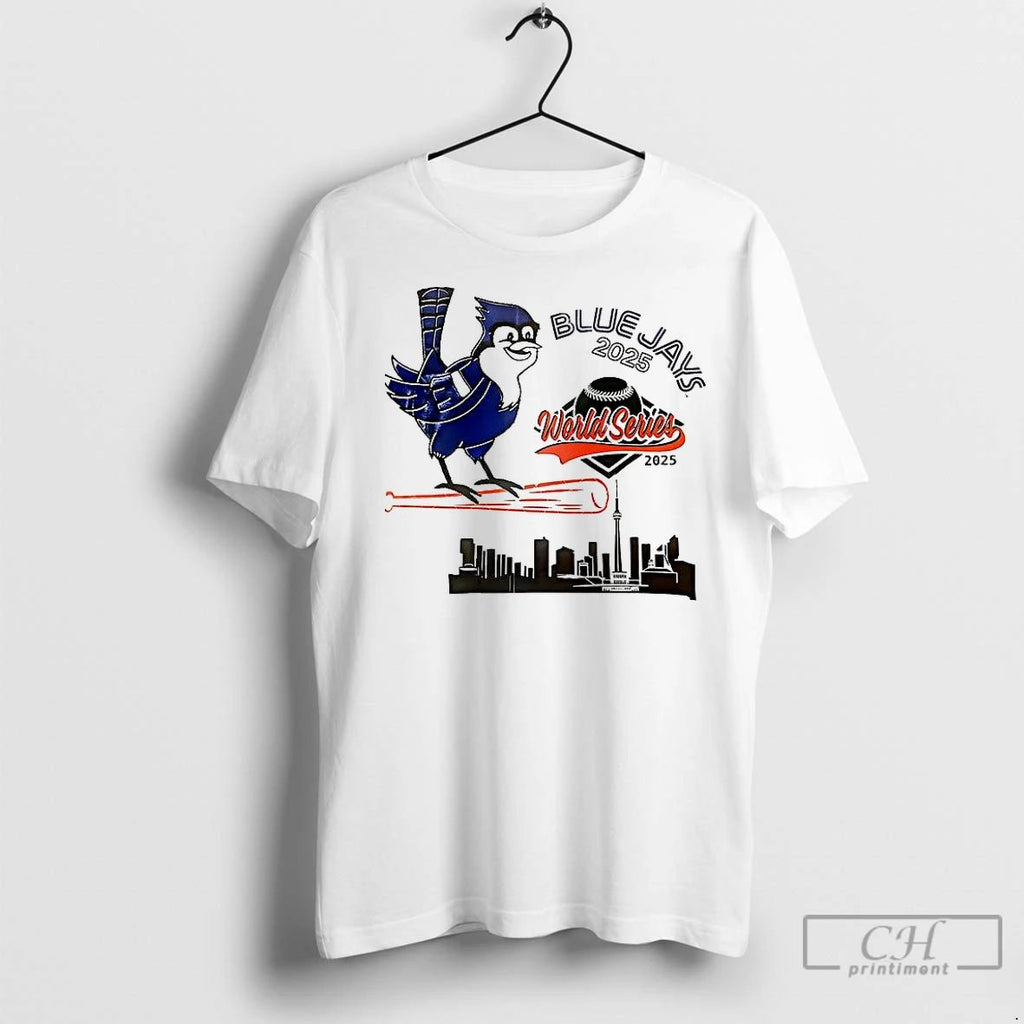 Classic Toronto Blue Jays World Series 2025 Cartoon Canadas Baseball