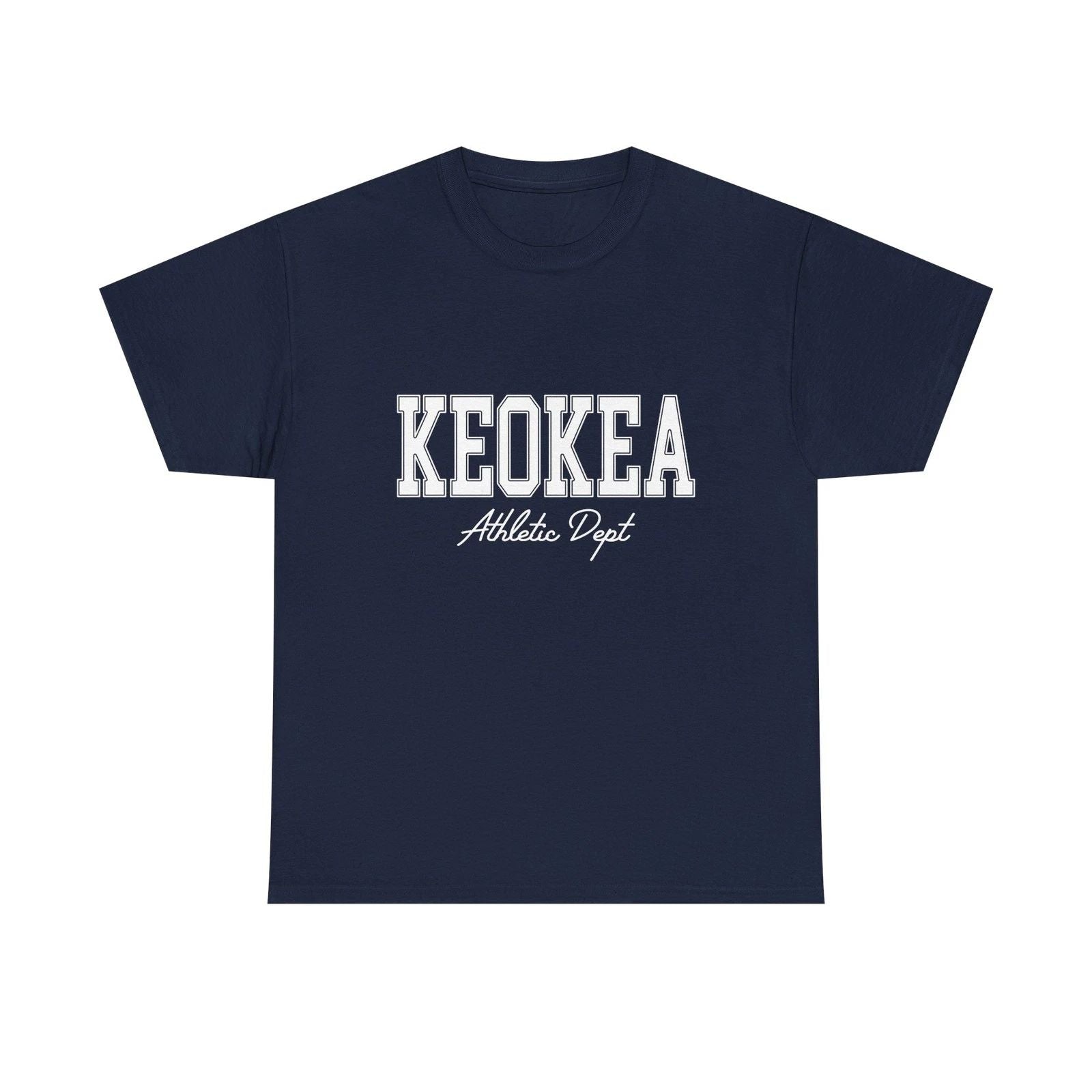 Keokea Hawaii Vintage Souvenir Simple Tee Y2k Aesthetic, Athletic Dept Tee