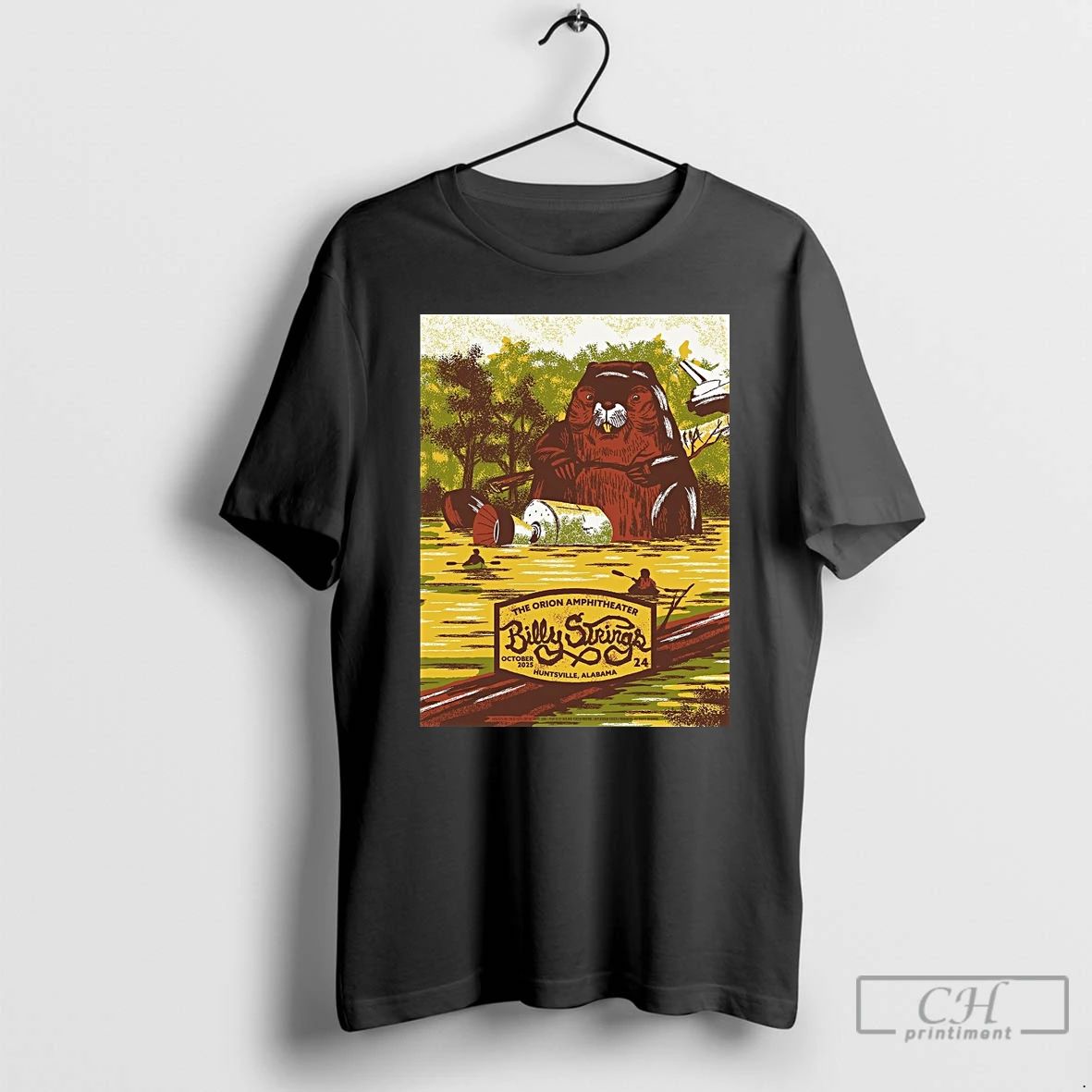 Classic Billy Strings The Orion Amphitheater In Huntsville Al October 24 2025 T Shirts