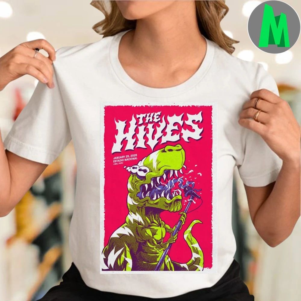 The Hives Lima Peru January 25 2026 Poster Shirt