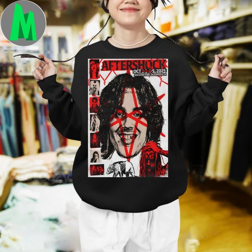 Aftershock At Discovery Park On Oct 2-5 2025 Poster Shirt