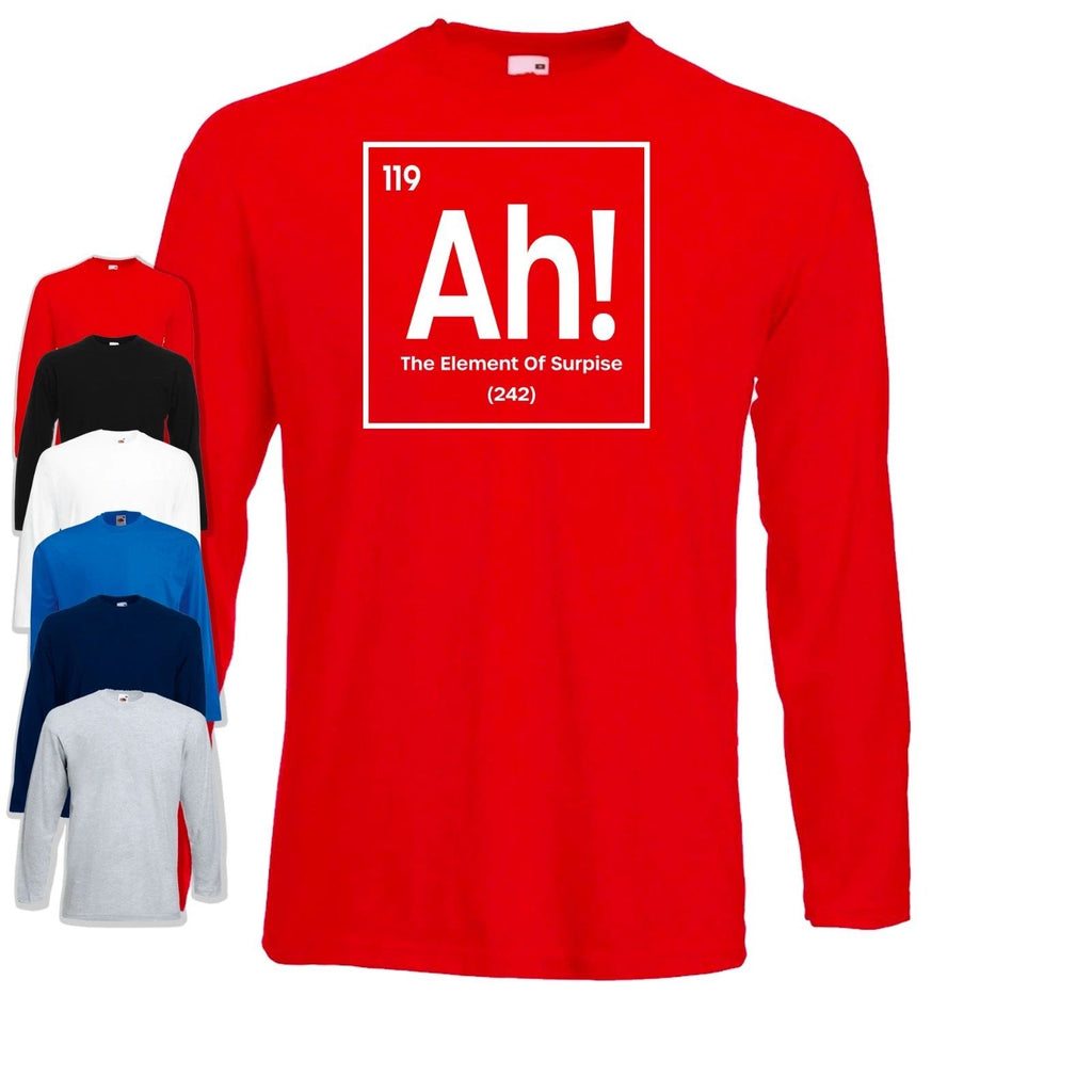 Ah! Element of Surprise Long Sleeve T-Shirt | Project Hail Mary Ryland Grace