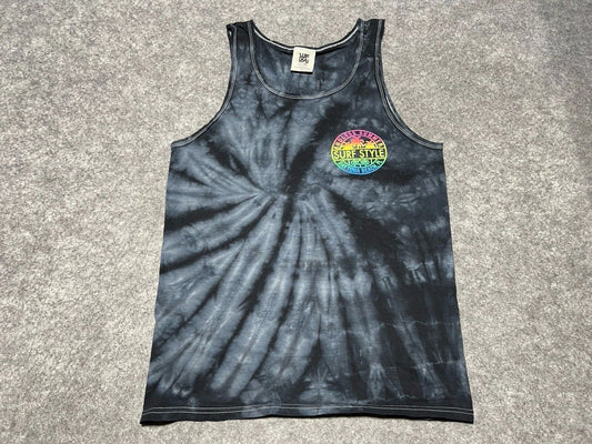 Surf Style Tie Dye Blue Tank top Small Shirt Endless Summet Daytona Beach FL