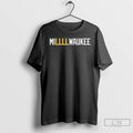 Classic Milwaukee Brewers L Flag Millllwaukee T Shirts
