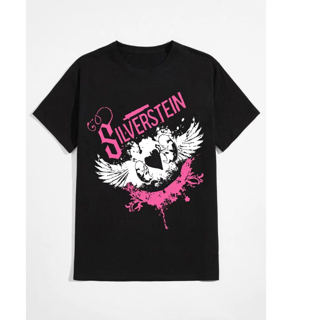Vintage Silverstein Band Black Heavy Cotton T-Shirt (All Sizes)