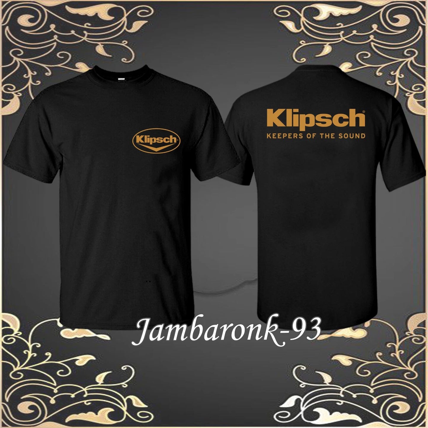 Klipsch Keepers Of The Sound Men's Logo T-shirt Funny Made In American S to 5XL
