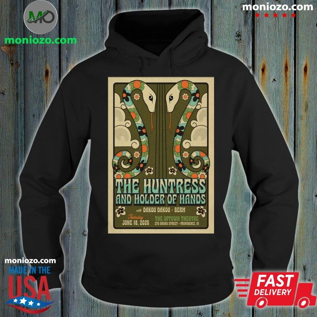 Original The Huntress And Holder Of Hands In Providence RI On June 18 2026 Poster Shirt