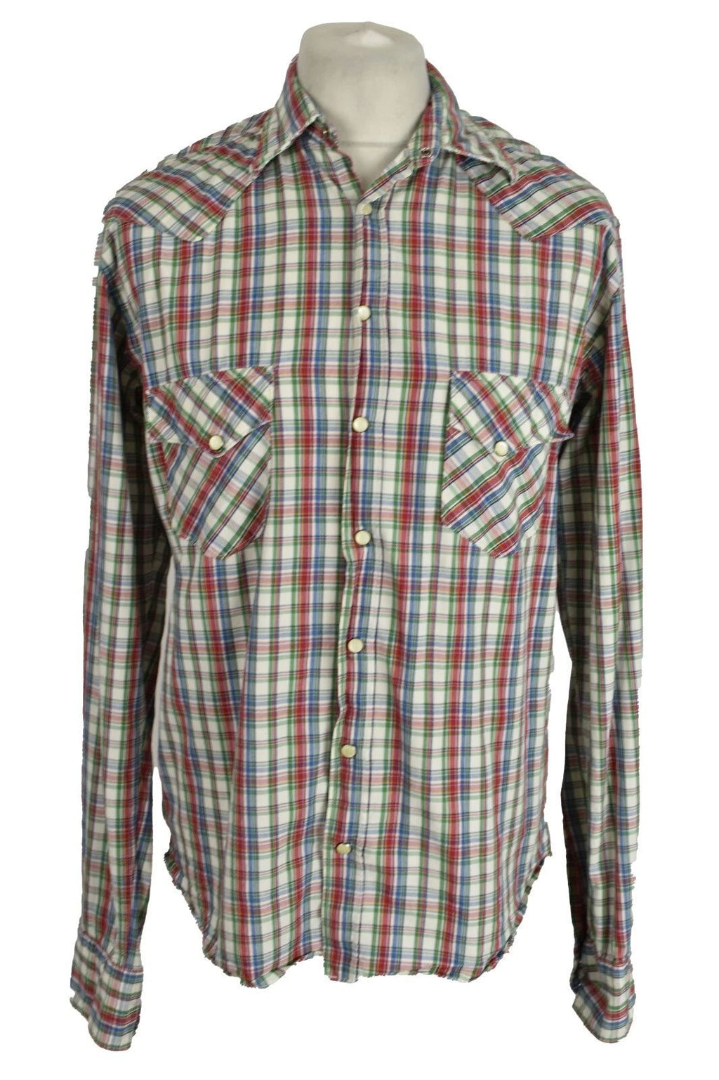 GANT Green Long Sleeve Shirt size L Mens Checked Outerwear Outdoors Menswear