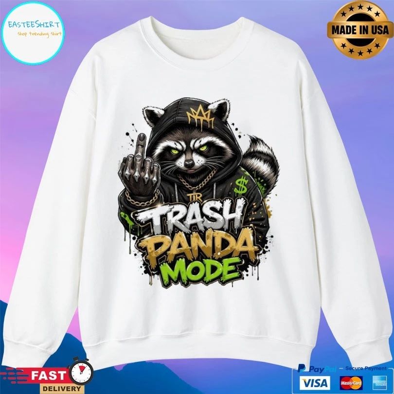 Raccoon Trash Panda Mode T-shirt
