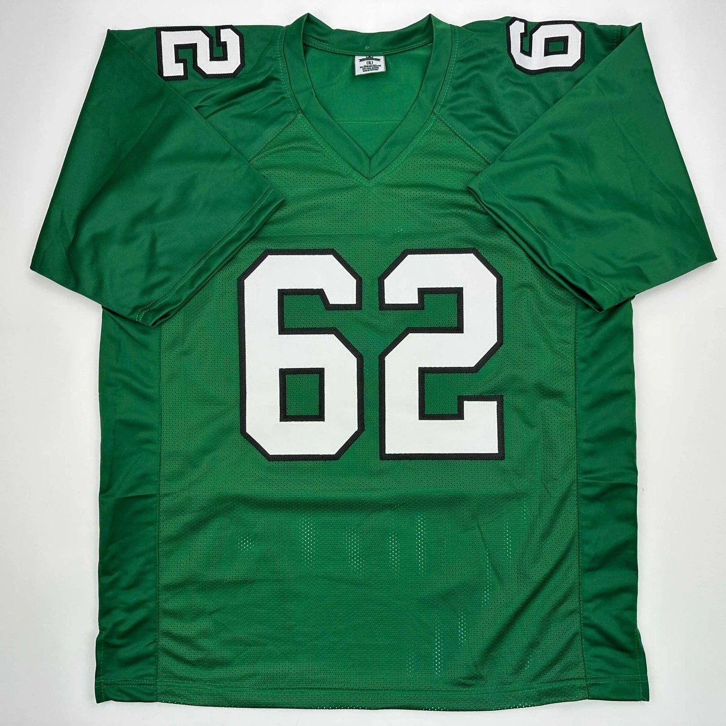 Jason Kelce Philadelphia Kelly Green Reprint Jersey