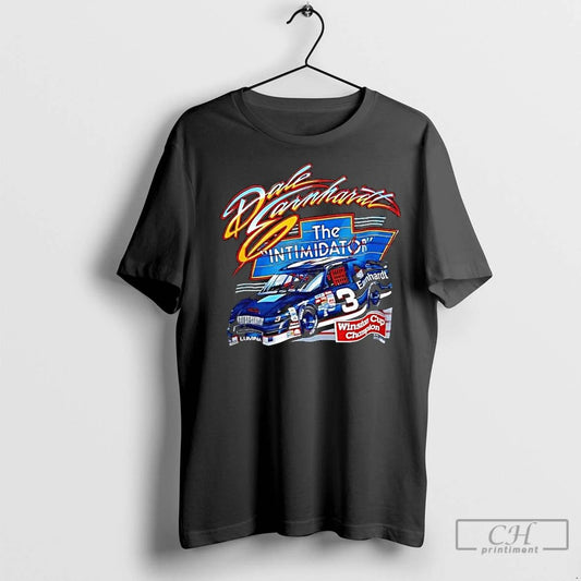 Classic Dale Earnhardt Sr 3 Nascar Winston Cup Champion The Intimidator Graphic