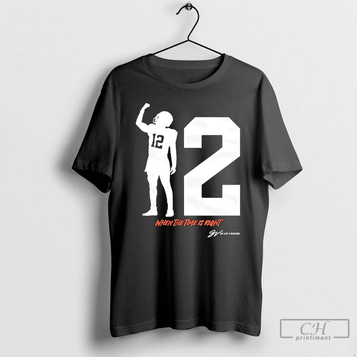 Premium Joe Thomas Collectio When The Time Right 12 Graphic T Shirts