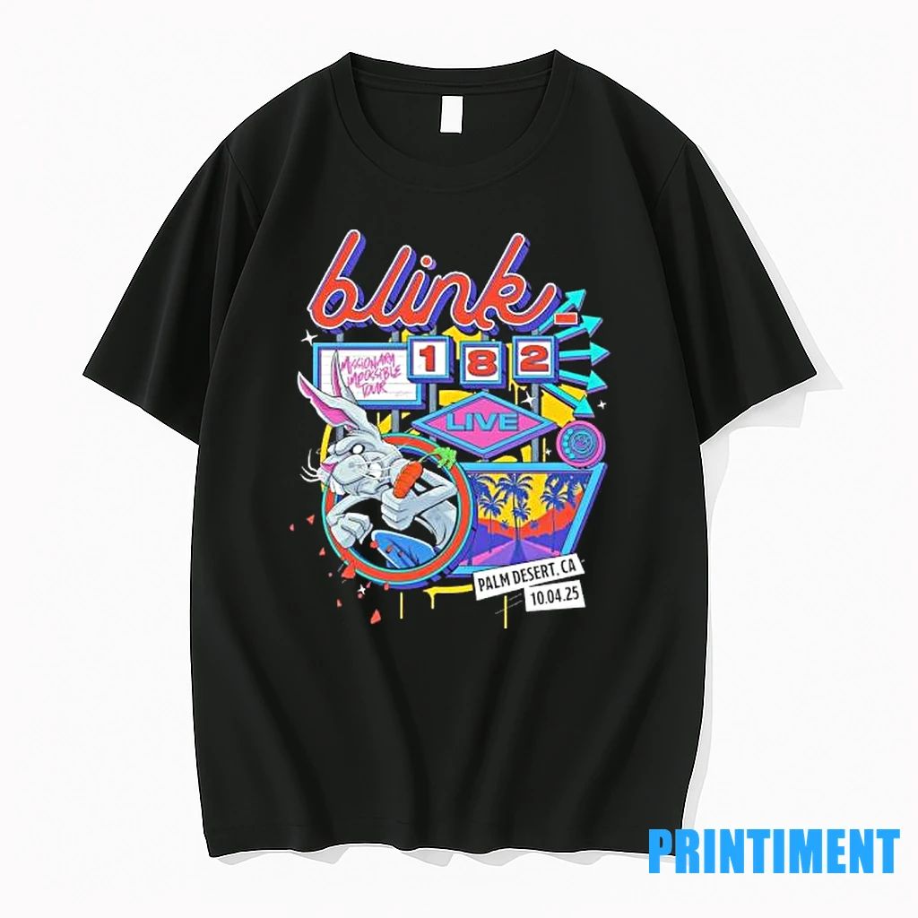 Blink 182 Tour Palm Desert Ca October 4 2025 Event Tshirts Sweater
