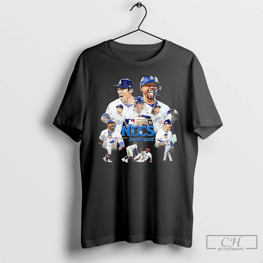 Classic Los Angeles Dodgers Starting Team 2025 Nlcs T Shirts