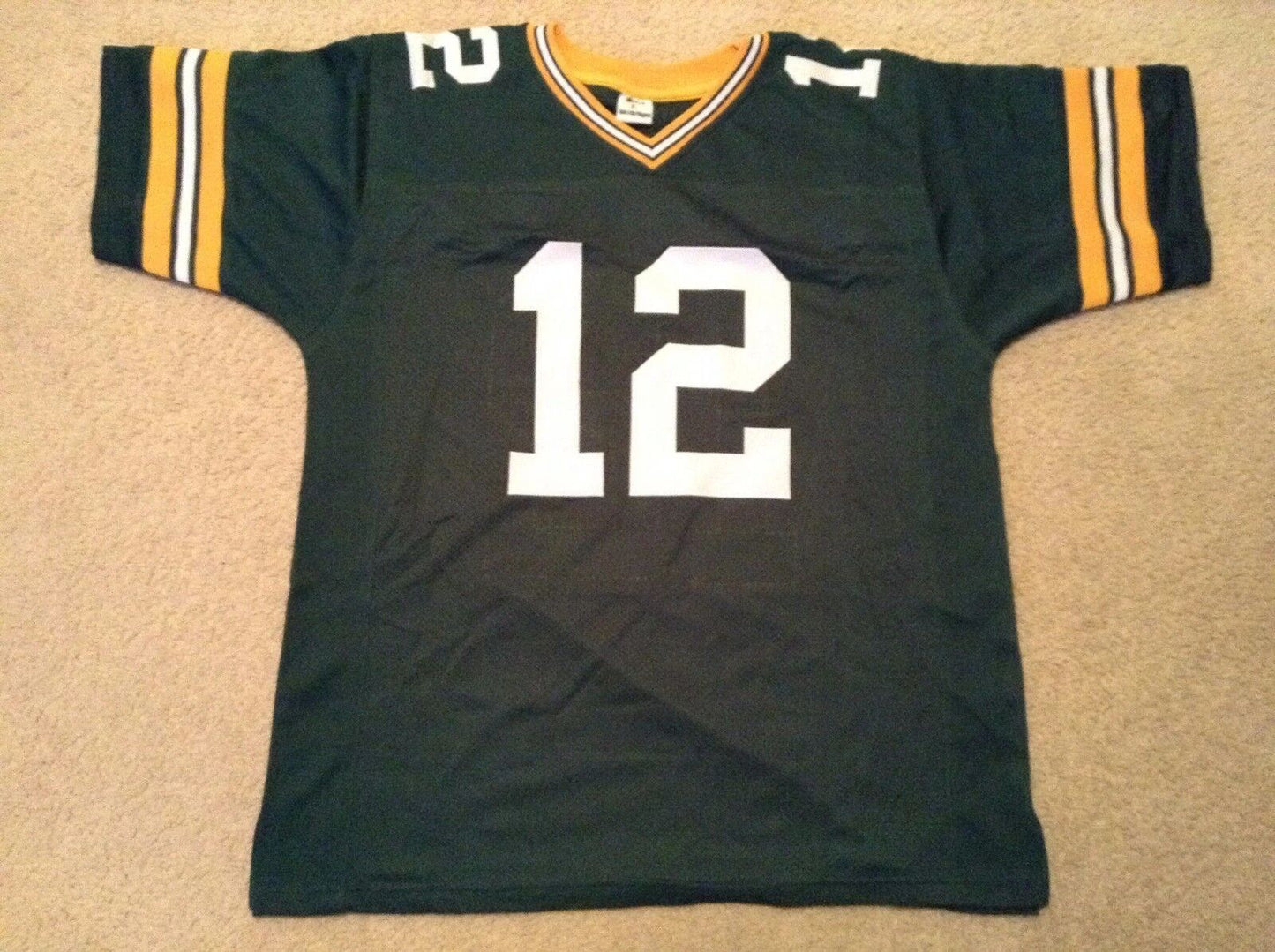 Custom Aaron Rodgers Green Mesh Football Jersey