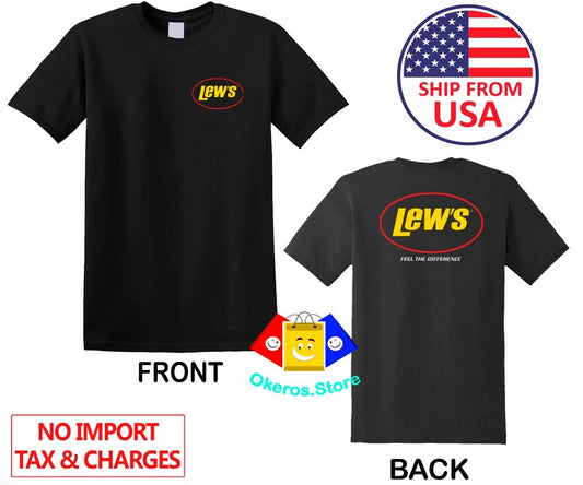 Lew's Fishing Reels Men's Black Size S to 3XL