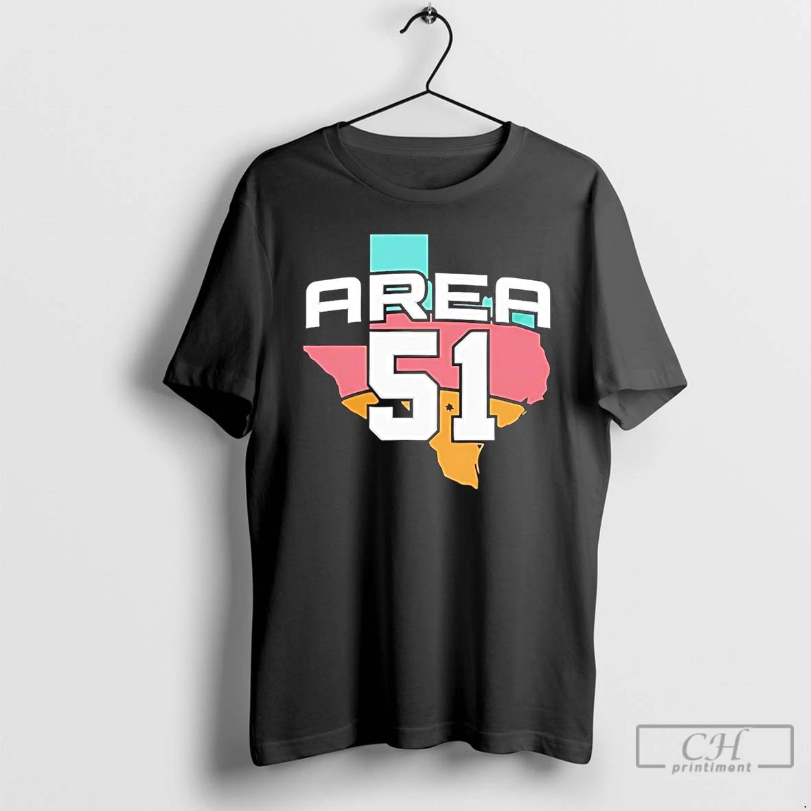 Premium Texas Map Area 51 T Shirts