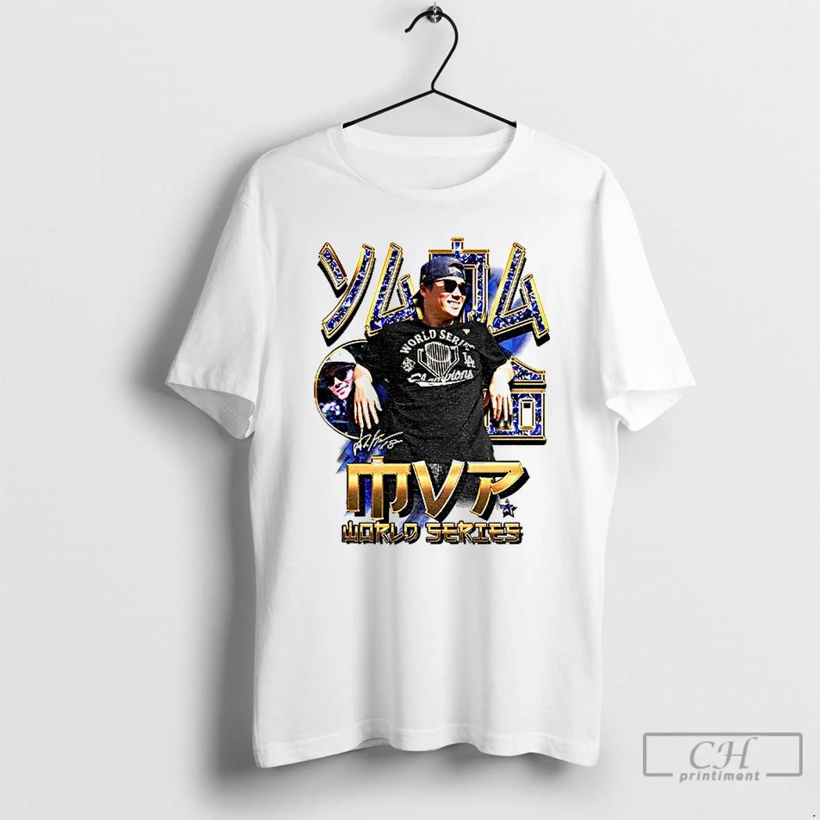 Premium Yoshinobu Yamamoto Mvp World Series Signature T Shirts