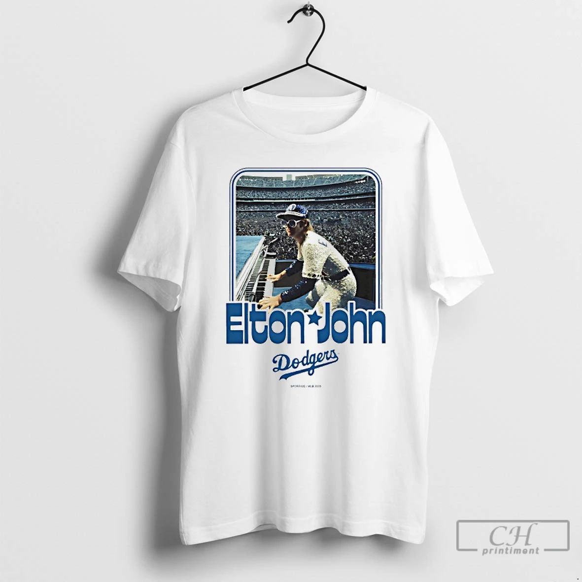 Premium Elton John Los Angeles Dodger Stadium T Shirts