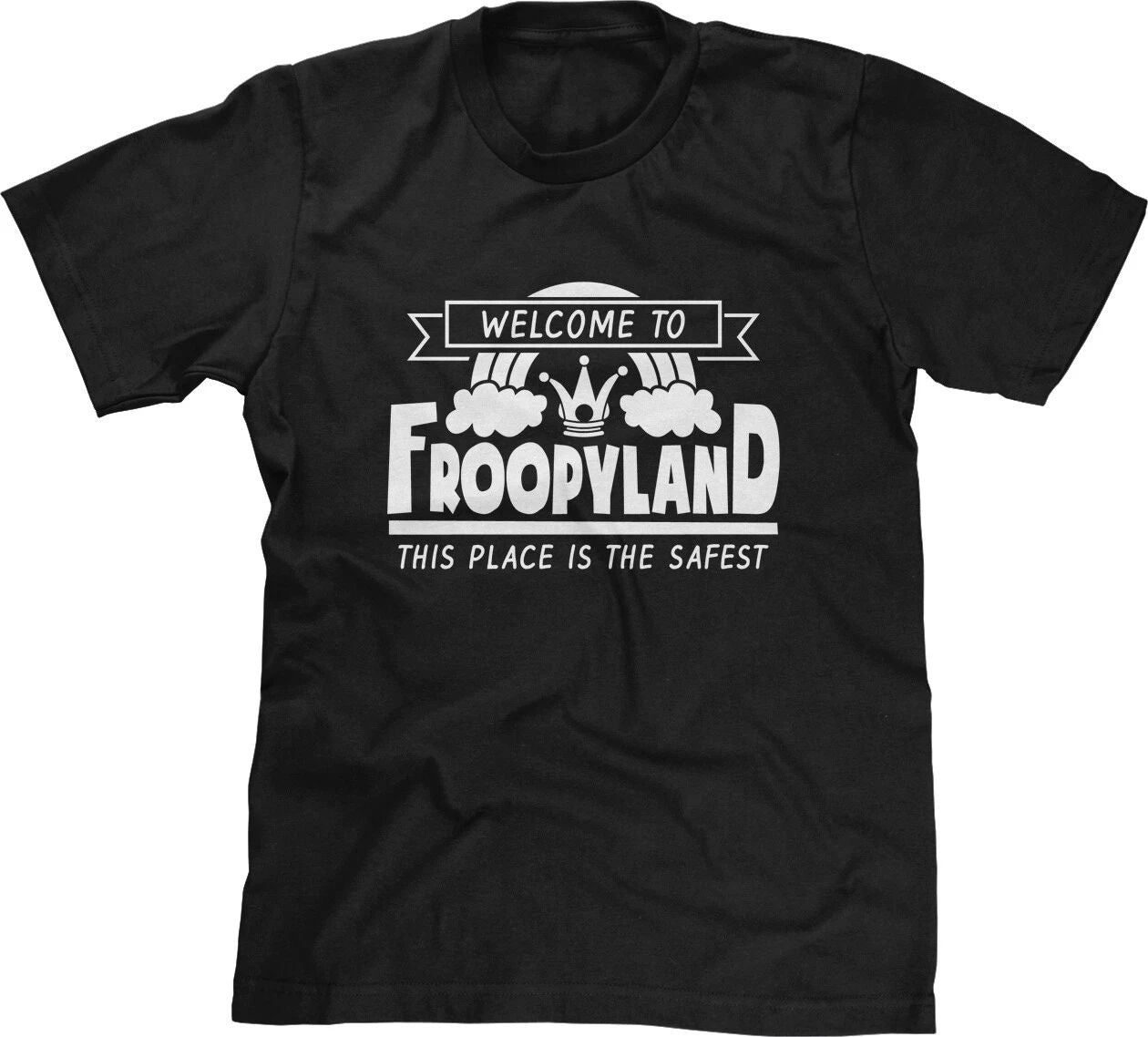 Froopyland Funny Comedy Party Tv SciFi Fan Comic Con Morty Cartoon Mens Tee