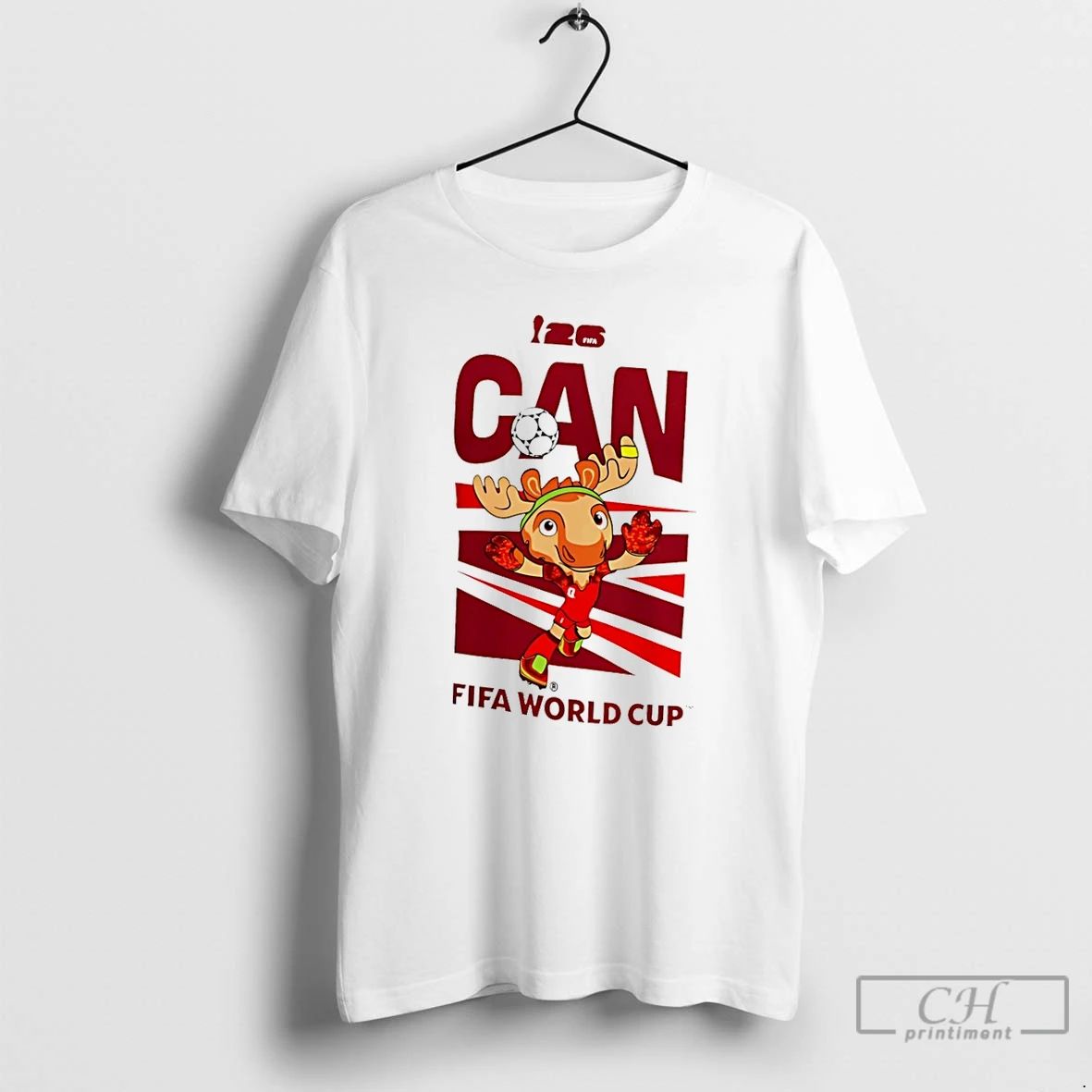 Premium 2026 Can World Cup Canada Mascot Mascot T Shirts