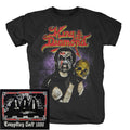 King Diamond Conspiracy Tour 89 Skull Shirt S M L XL XXL Official T-Shirt