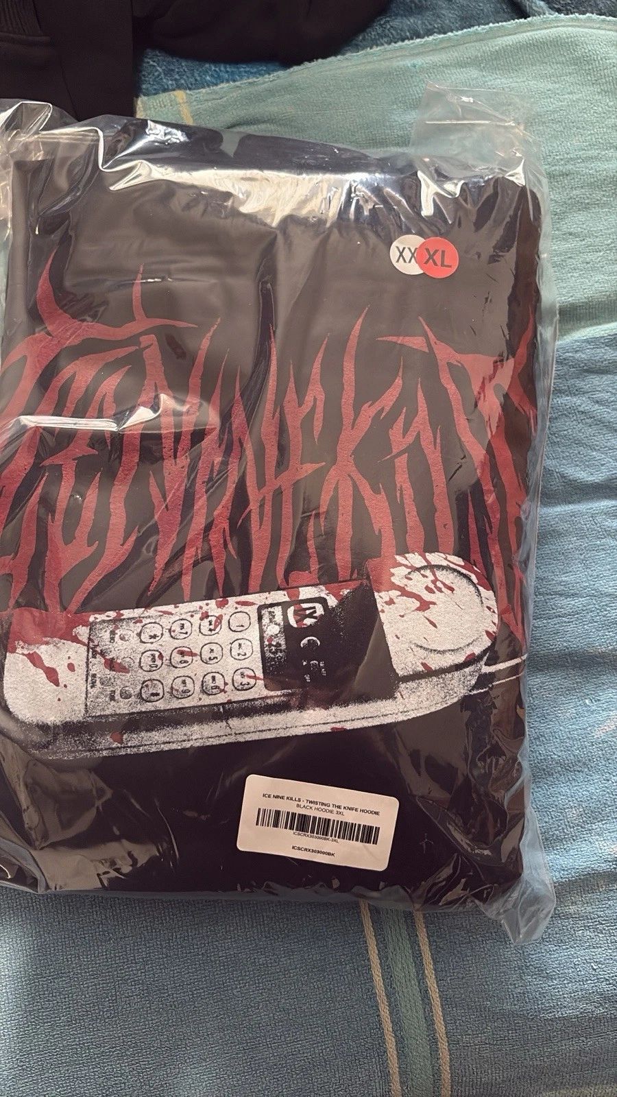 NOTK  Ice Nine Kills Scream 7 X INK twisting the Knife 3XL hoodie