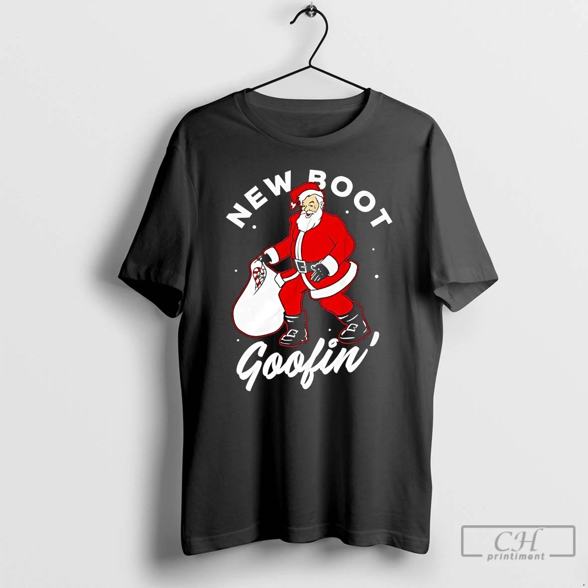 Classic Santa Claus New Boot Goofin Christmas T Shirts