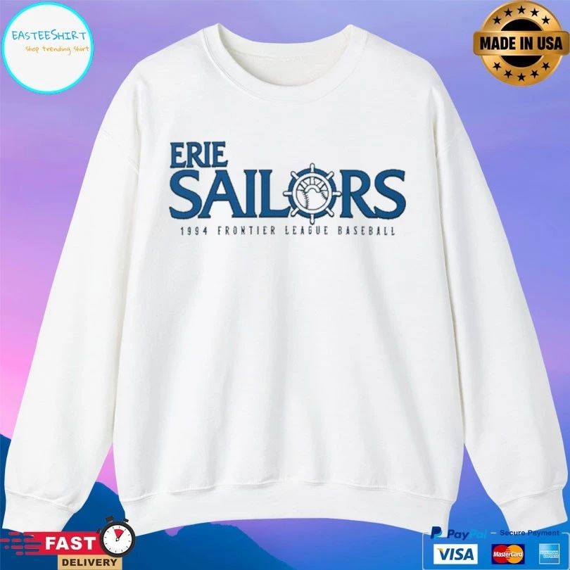 Erie Sailors 1994 Frontier League Baseball T-shirt