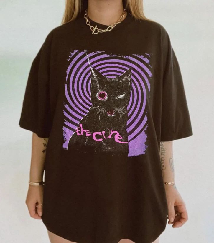 The Cure Shirt, Vintage The Cure Music Rock Band T-Shirt,
