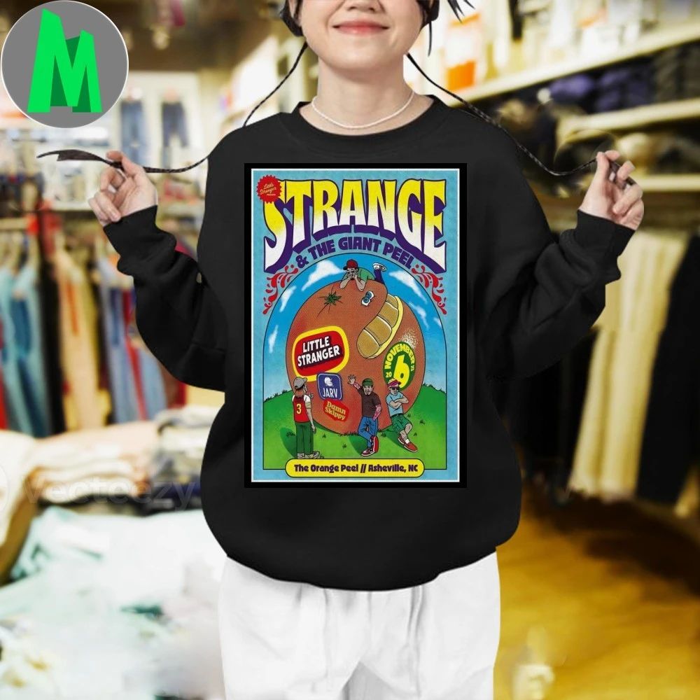 Strange The Giant Peel Nov 6 2025 The Orange Peel Asheville, NC Poster Shirt