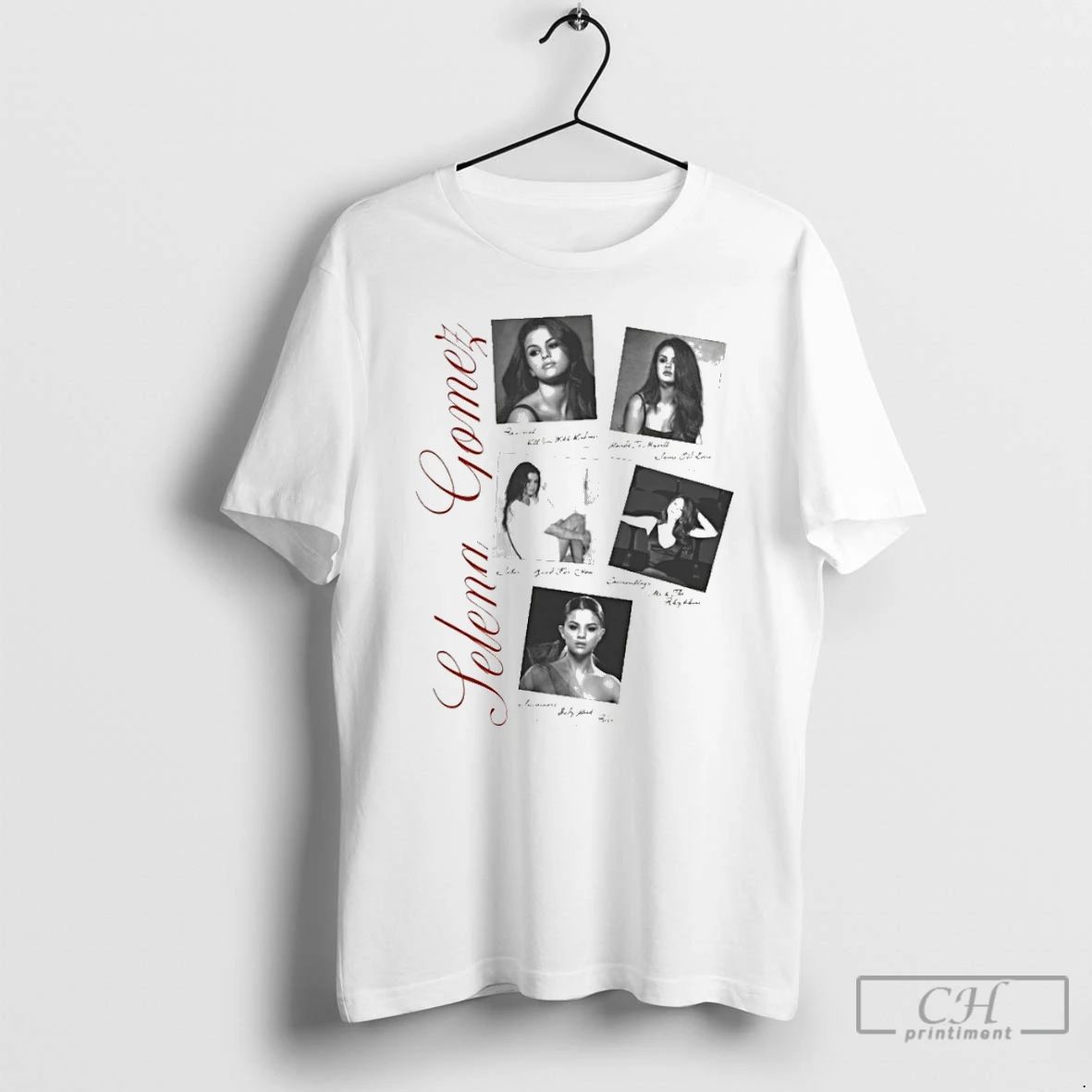 Classic Selena Gomez Revival Polaroid T Shirts
