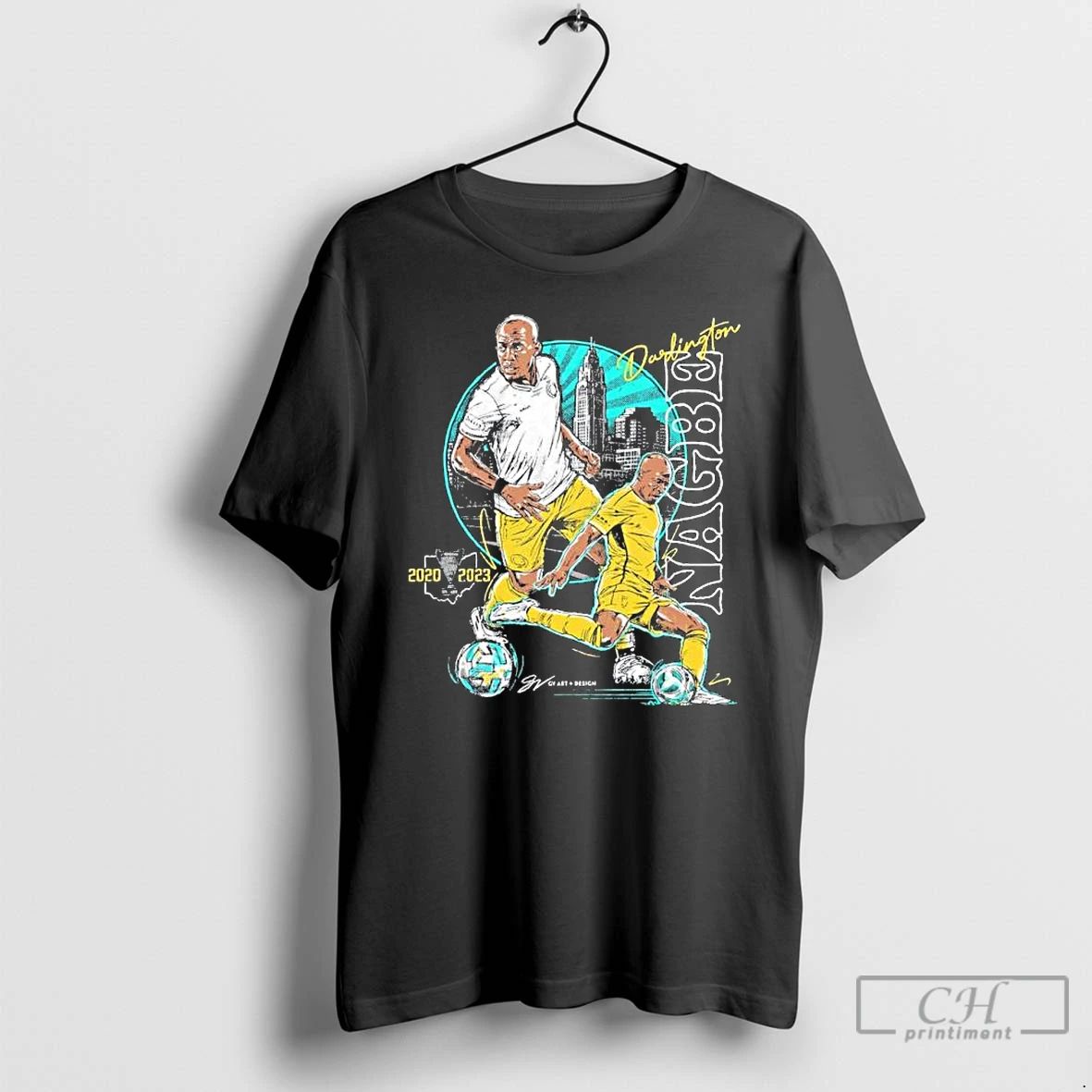 Classic Darlington Nagbe Columbus Crew 2020 2023 Signature T Shirts