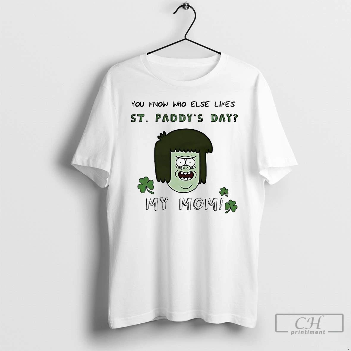 Classic Muscle Man Regular Show You Know Who Else Likes St Paddys Day My Mom