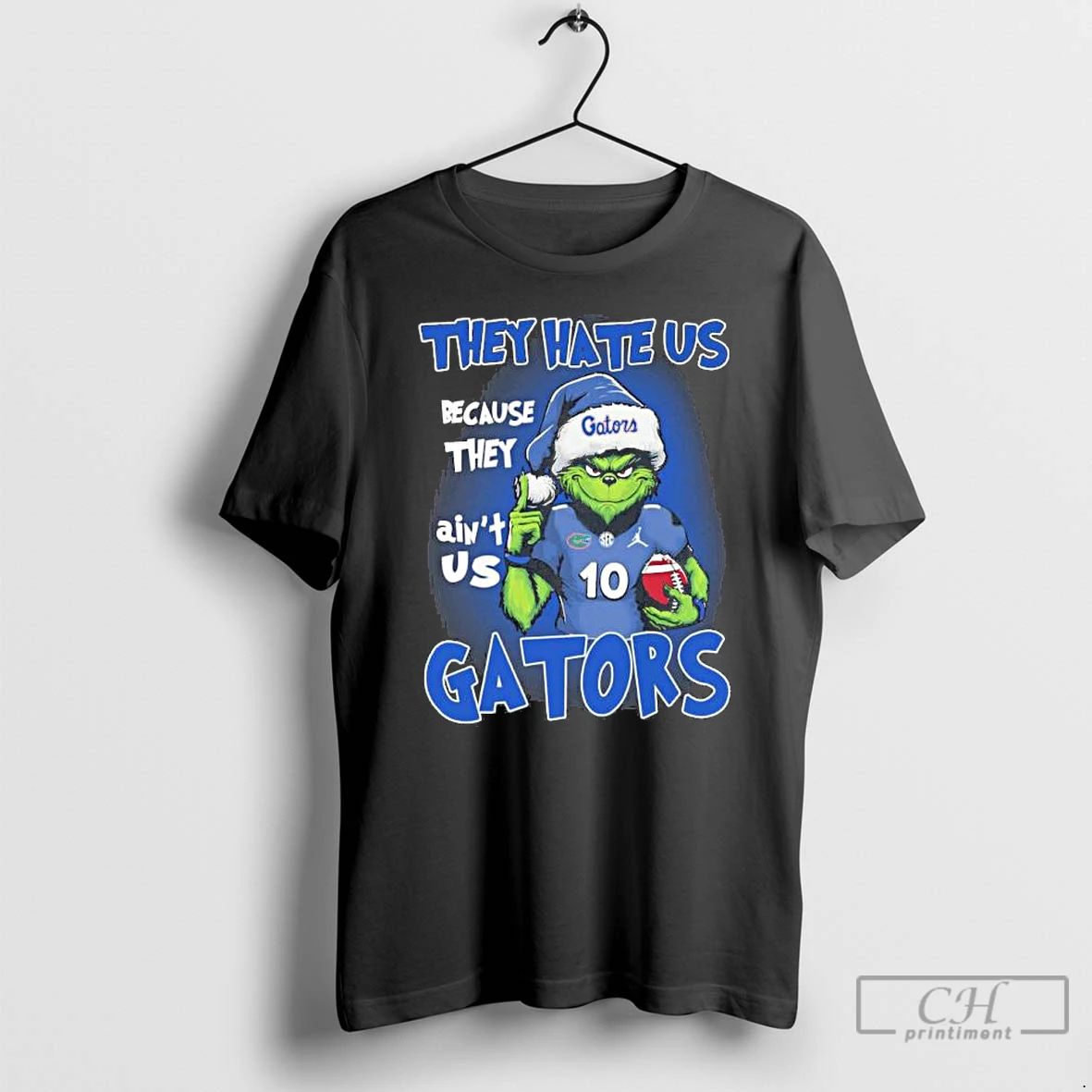 Classic They Hate Us Cause They Aint Us Florida Gators Grinch Christmas T Shirts