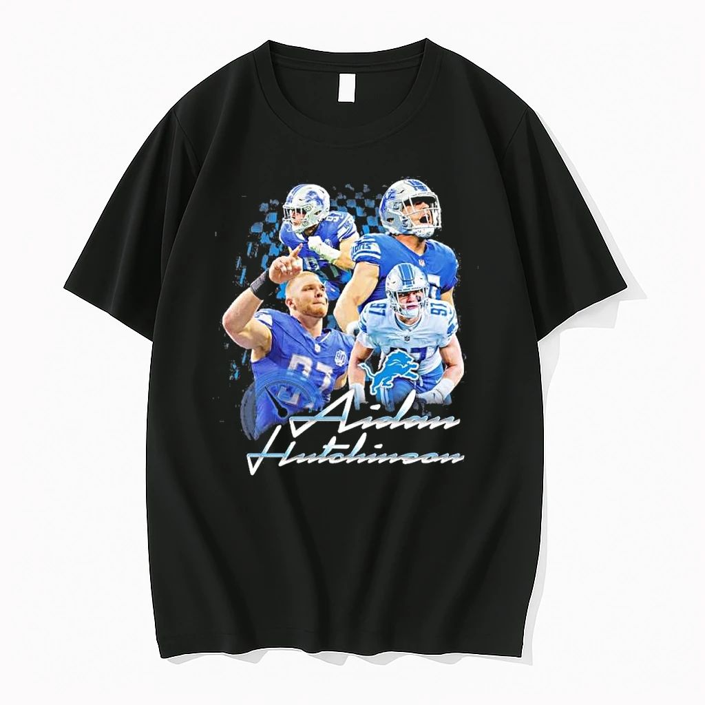 Aidan Hutchinson Detroit Lions Notorious Vintage Tshirts Sweater
