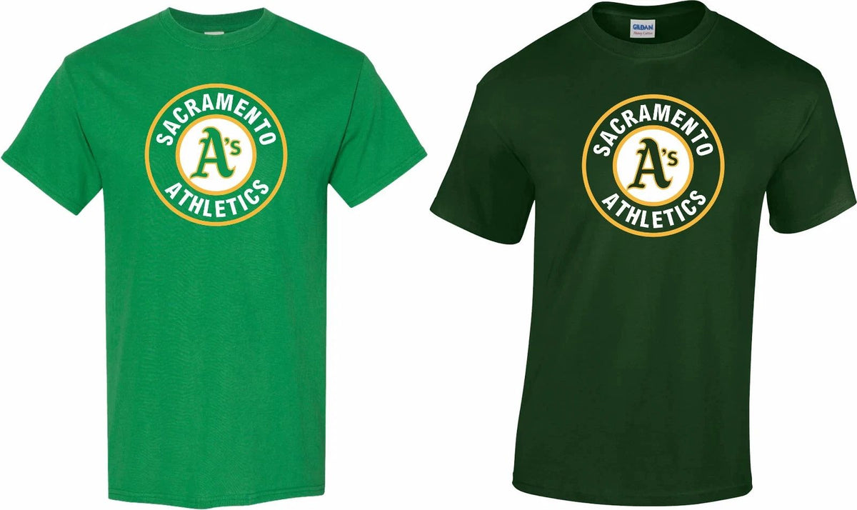 Sacramento A's Sacramento Athletics Oakland A's T-Shirts S-5XL