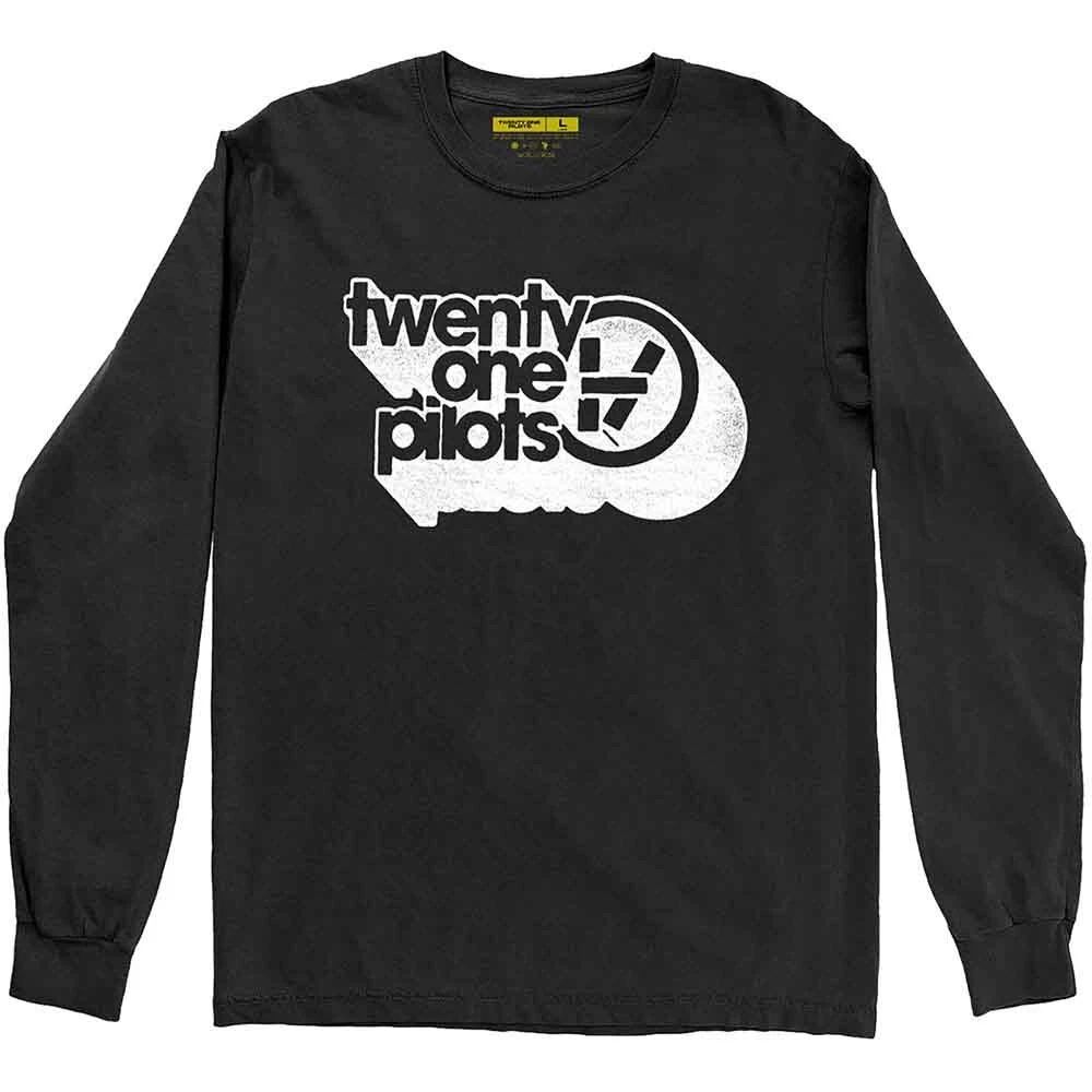Officially Twenty One Pilots Vessel Vintage Mens Black Long Sleeve T Shirt