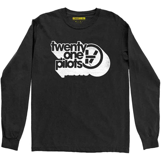 Officially Twenty One Pilots Vessel Vintage Mens Black Long Sleeve T Shirt