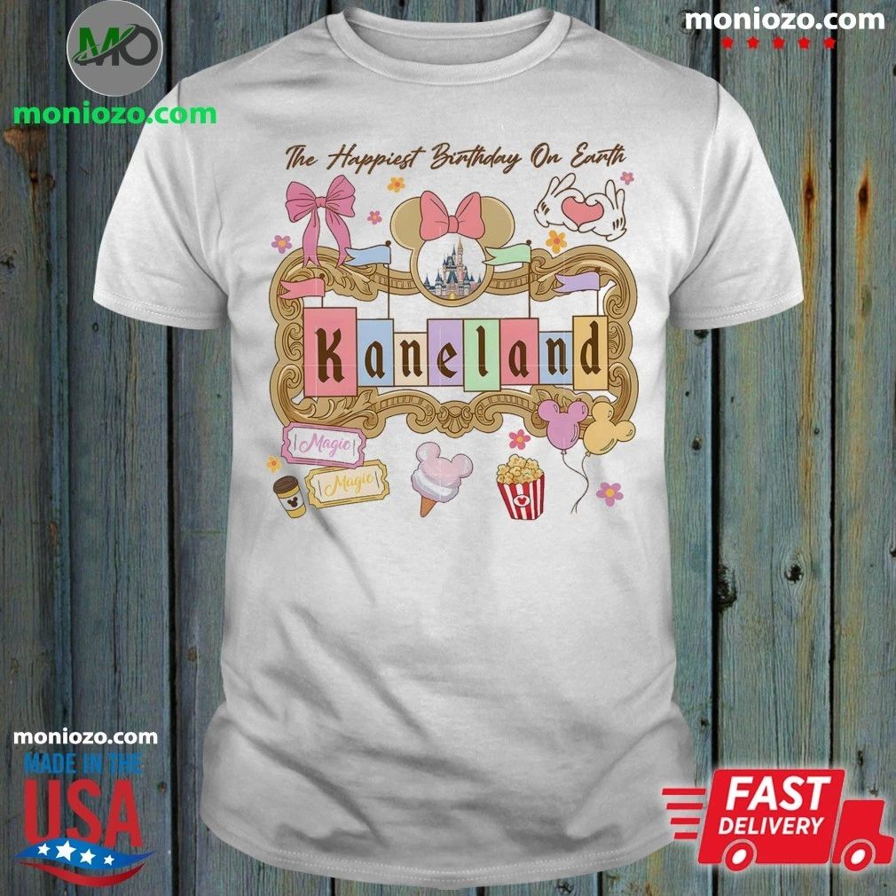 Original The Happiest Birthday On Earth Shirt