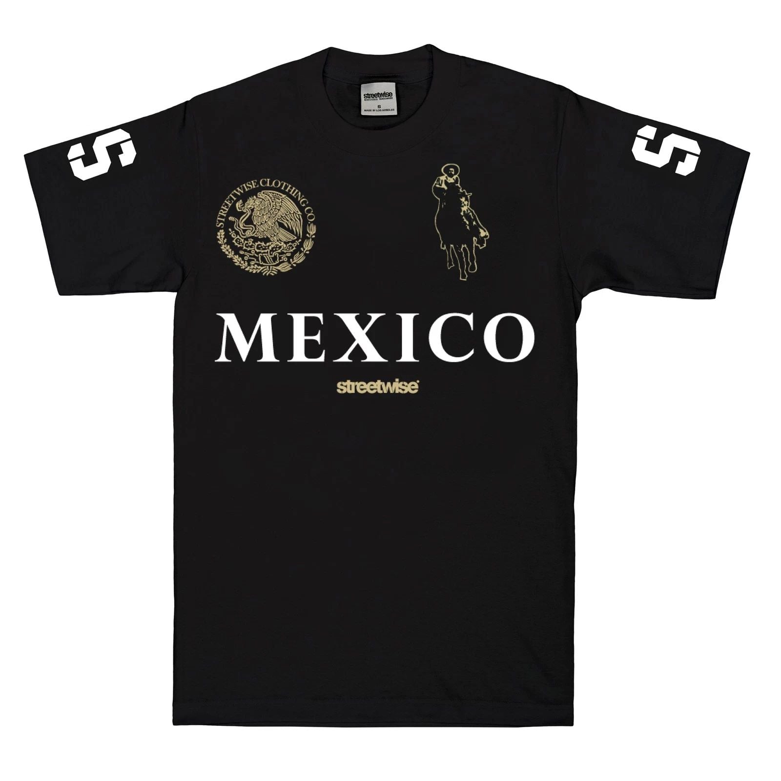 Streetwise Narco Polo T-Shirt - Mexico, Chicano, Pancho Villa Streetwear Shirt